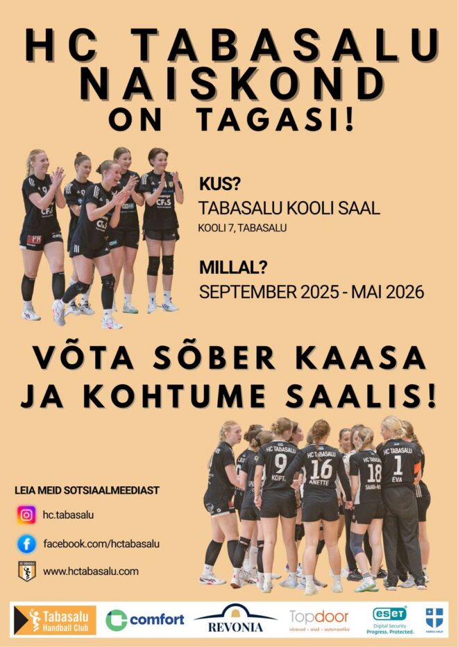 HC Tabasalu vs Käsipalliklubi Mella