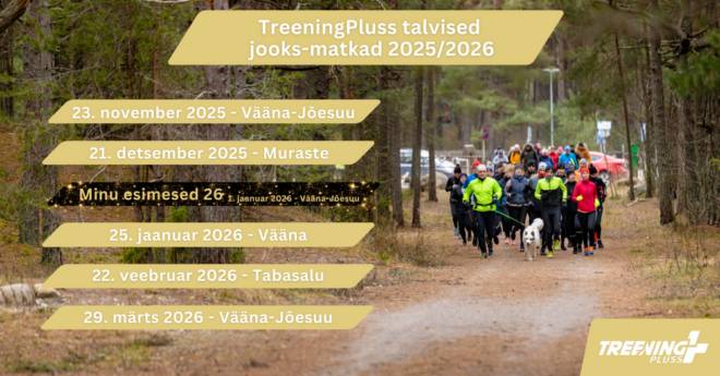 TreeningPluss Vääna-Jõesuu jooks-matk