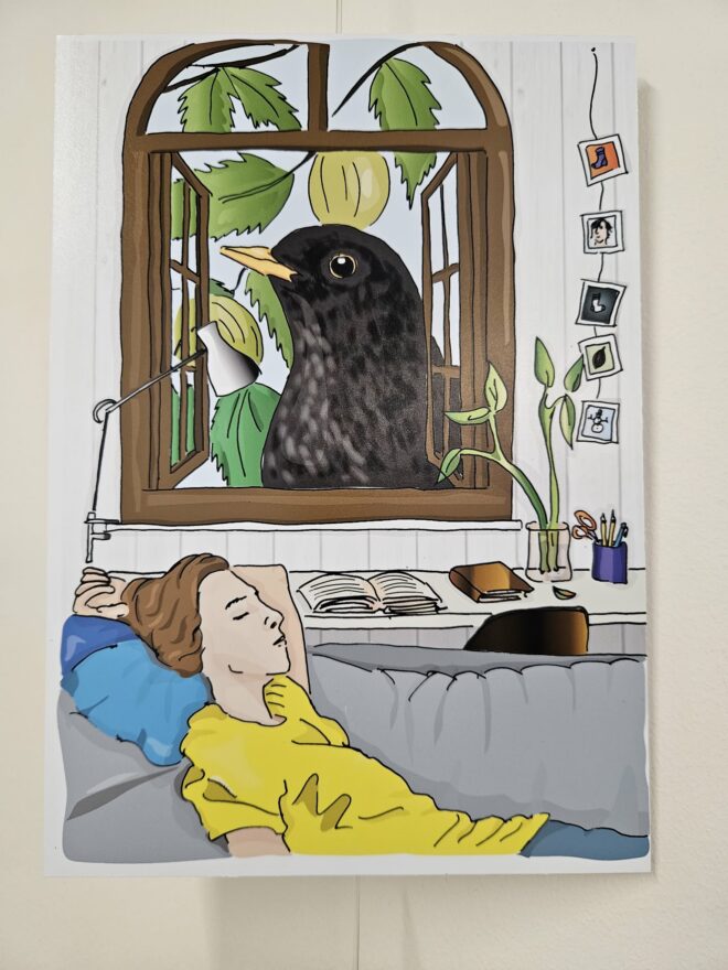 Johanna Undi  raamatuillustratsiooni näitus Suur ja väike maailm