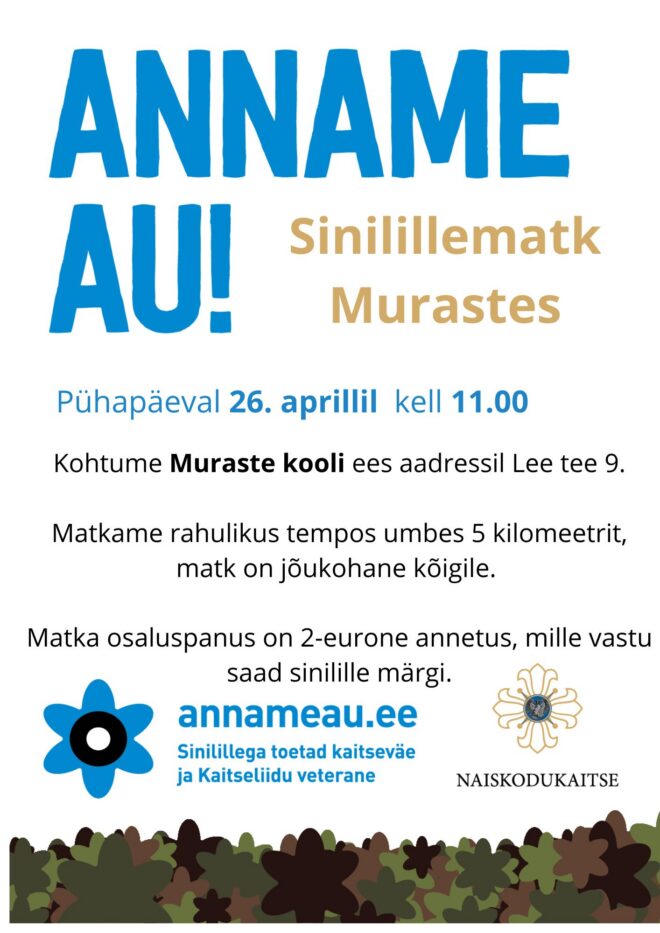 Sinilillematk Murastes