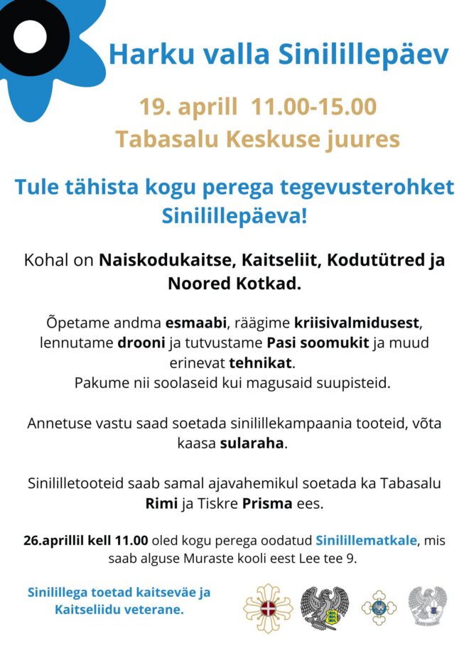 Harku valla Sinilillepäev