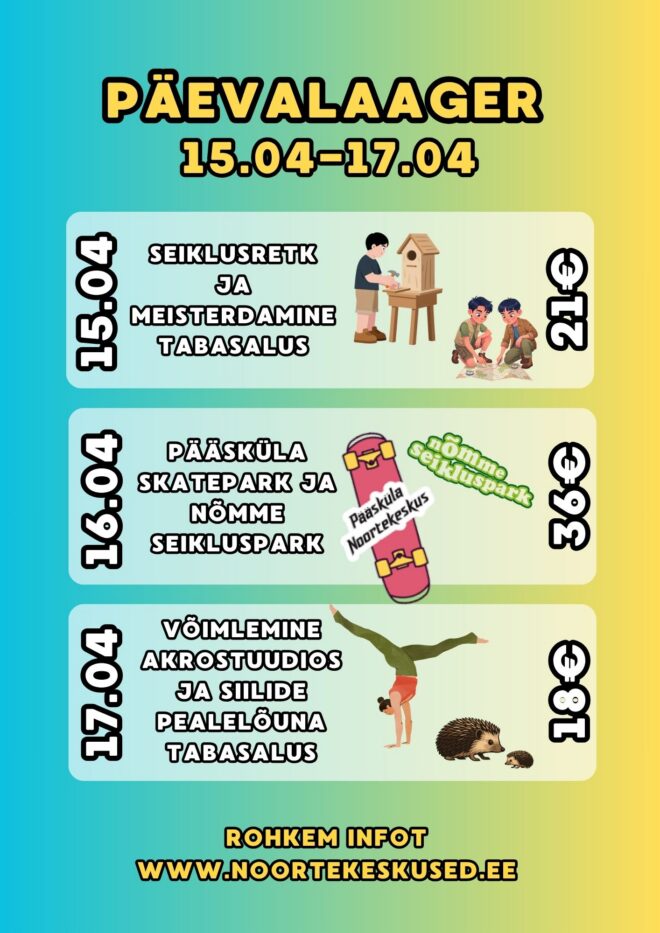 Koolivaheaja Päevalaager