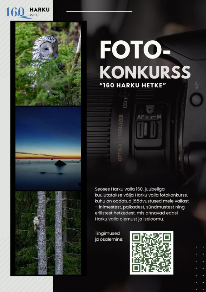 FOTOKONKURSS “160 HARKU HETKE”