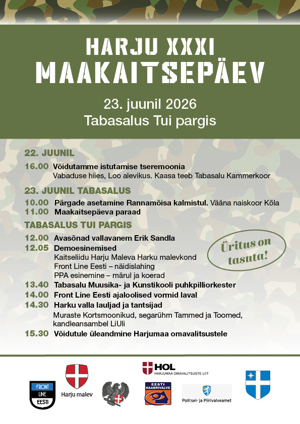 HARJU XXXI MAAKAITSEPÄEV