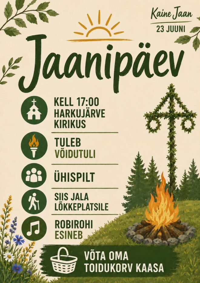 Jaanipäev. Kaine Jaan.