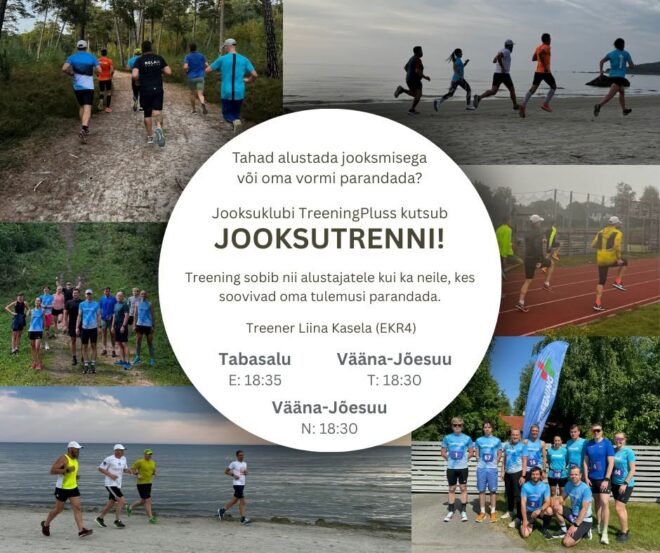 Jooksutreening Tabasalus