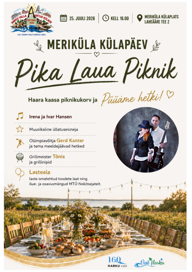 Meriküla külapäev- Pika Laua Pidu