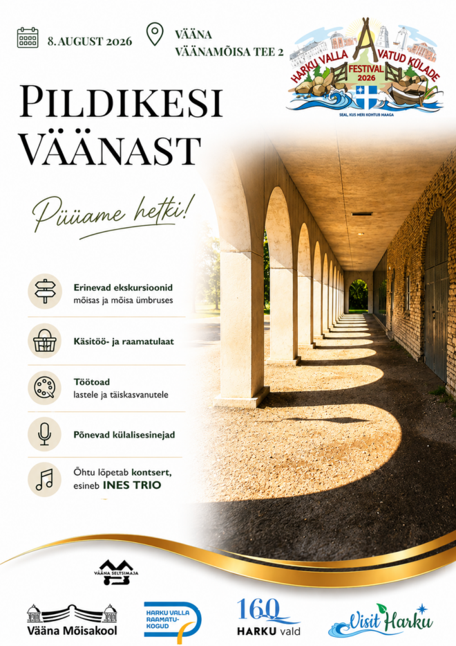Vääna külapäev 2026 “Pildikesi Väänast”