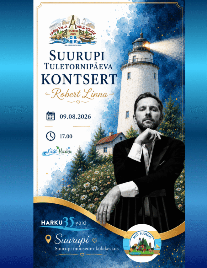 Robert Linna akustiline kontsert Suurupi tuletorni jalamil