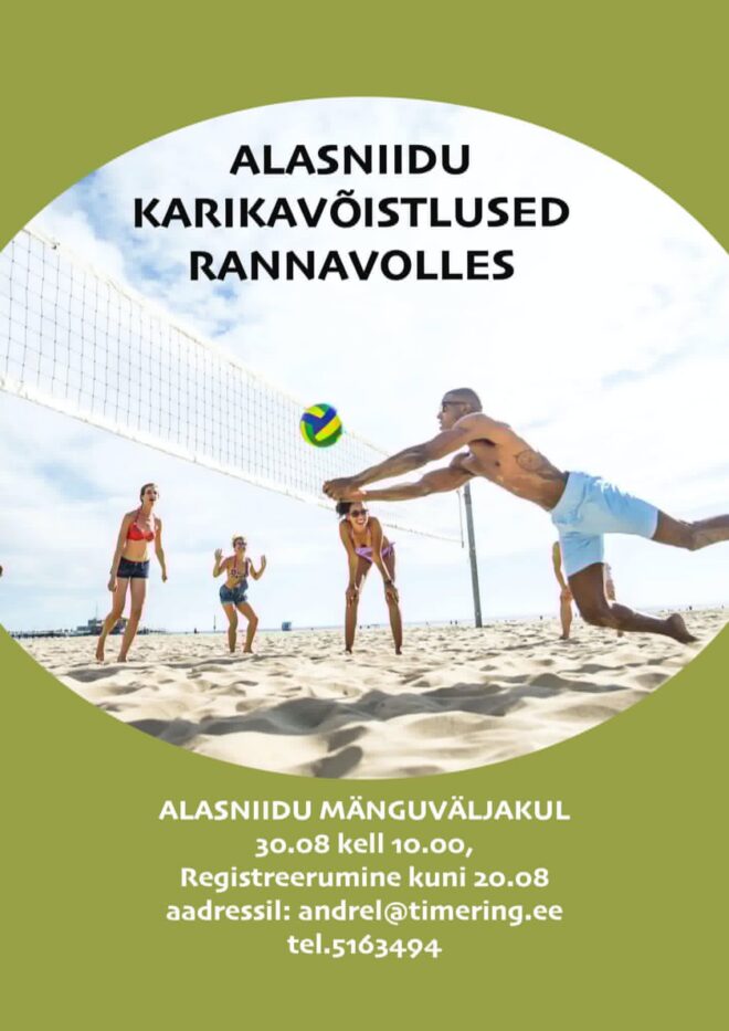 Alasniidu karikavõistlused rannavolles