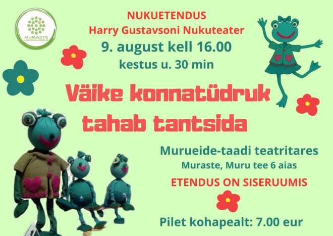 Nukuetendus: Väike konnatüdruk tahab tantsida